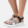 Gabor Sandalias Con Plataforma - Silber/Stone/Schwarz -Gabor 18e1824308314f42a2e2ef729fdb2559