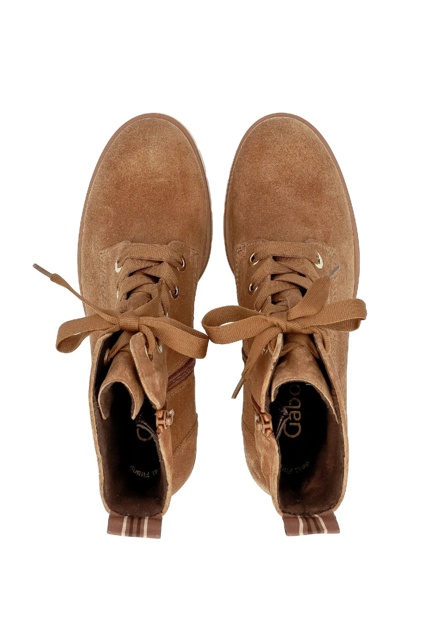 Gabor Botines Con Cordones - Braun 4 Gabor Botines Con Cordones - Braun - Imagen 2