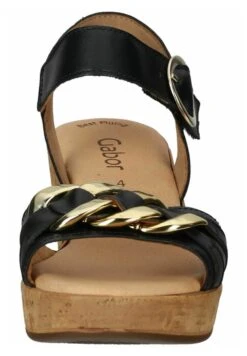 Gabor Zuecos - Schwarz/Gold -Gabor 4639d4ac9a54400fbf608b8c4142f1c2