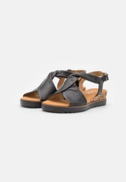 Gabor Comfort Sandalias De Cuña - Black -Gabor 699faf68a7b74a9cb95a4076d9edd176