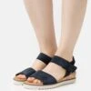 Gabor Comfort Sandalias De Cuña - Dark Blue 1 Gabor Comfort Sandalias De Cuña - Dark Blue -Gabor 6eb1de6fa3484b7b9f54ad2a7d968afd