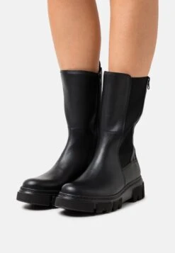 Gabor Botas Con Plataforma - Schwarz