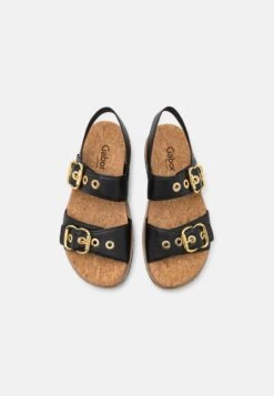 Gabor Comfort Sandalias Con Plataforma - Schwarz/Gold -Gabor 8fe009e523c74358a04b31ade4c70321