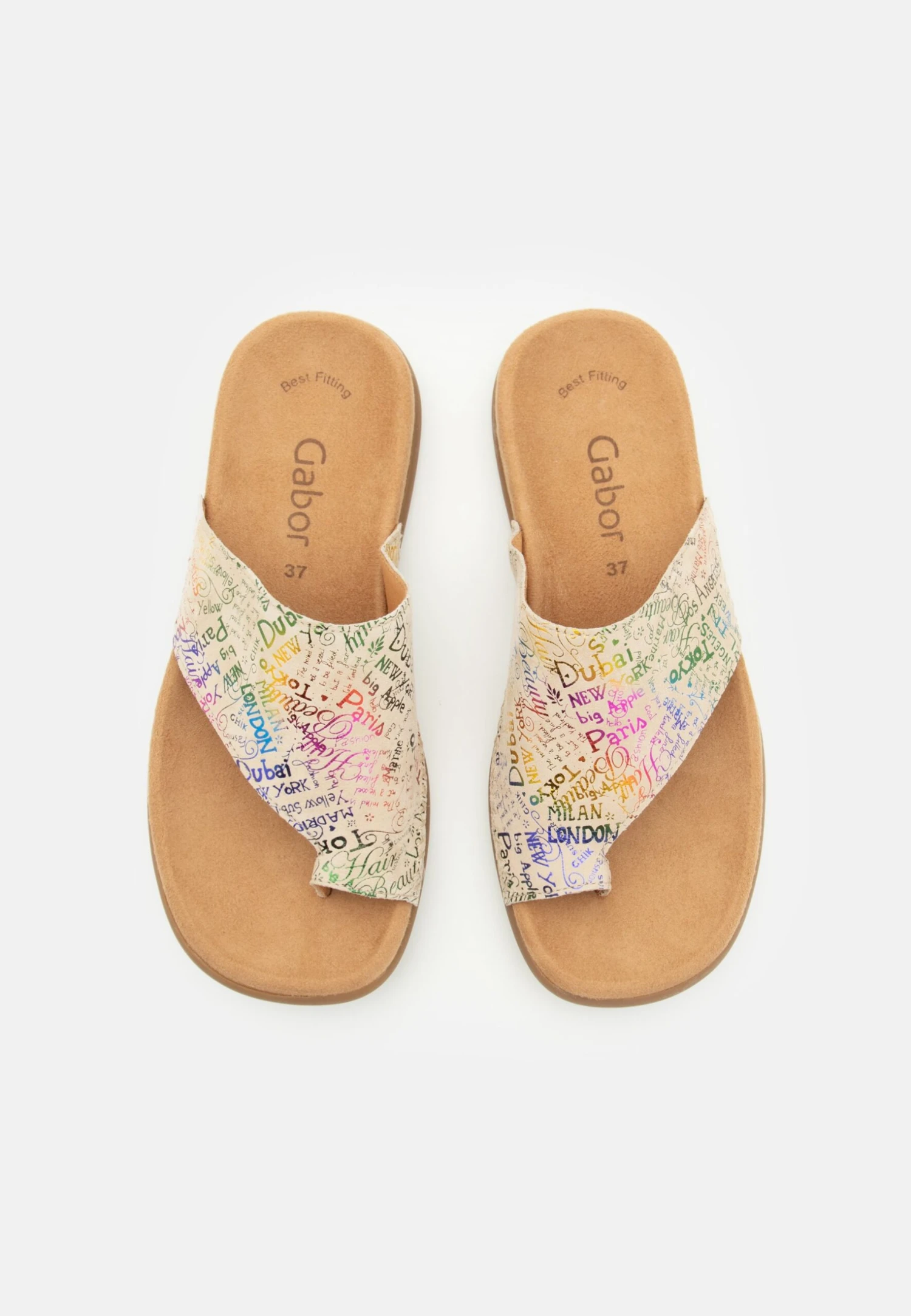 Gabor 23.700 - Sandalias De Dedo - Beige/Multi-Coloured 8 Gabor 23.700 - Sandalias De Dedo - Beige/Multi-Coloured - Imagen 6