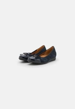 Gabor Comfort Bailarinas - Dark Blue/Gold -Gabor b4eef6dcbaae4cc5bfb57086b4dfe52b