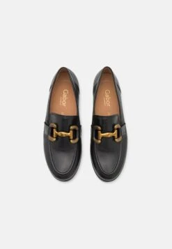 Gabor Comfort Mocasines - Black/Dark Gold -Gabor bd5a932b6a5d4fd7a70b66917affb9ed