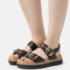 Gabor Comfort Sandalias Con Plataforma - Schwarz/Gold -Gabor bf8356c3894e4ac88513c90e28f22467