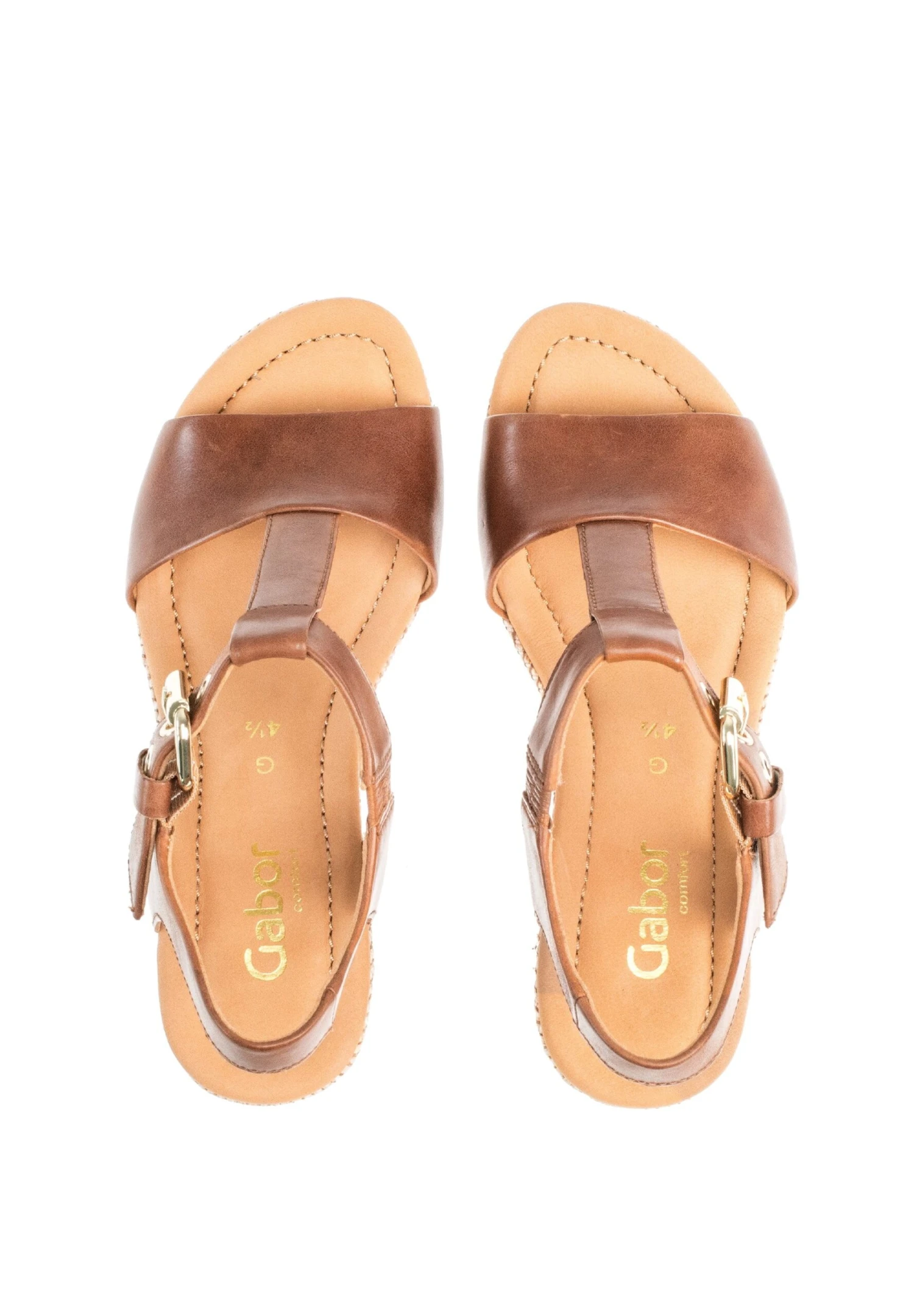 Gabor Alpargatas - Marron Cognac 4 Gabor Alpargatas - Marron Cognac - Imagen 2