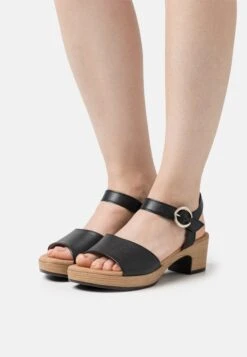 Gabor Comfort 22.071 - Zuecos - Schwarz/Gold