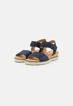 Gabor Comfort Sandalias De Cuña - Dark Blue -Gabor edcefb2ae7de48228e331fc8d022a379