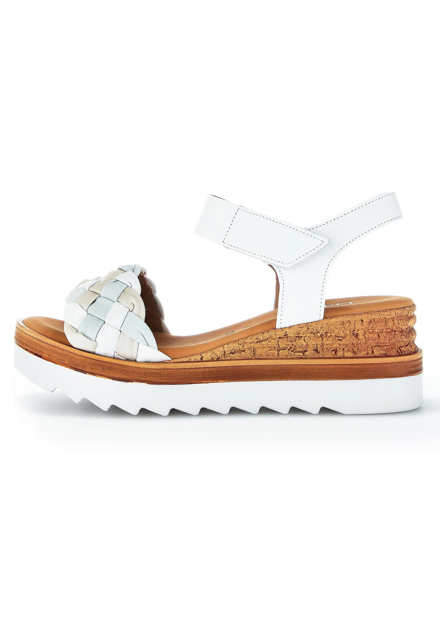 Gabor Comfort Sandalias Con Plataforma - Weiss/Ltmint/Creme 3 Gabor Comfort Sandalias Con Plataforma - Weiss/Ltmint/Creme