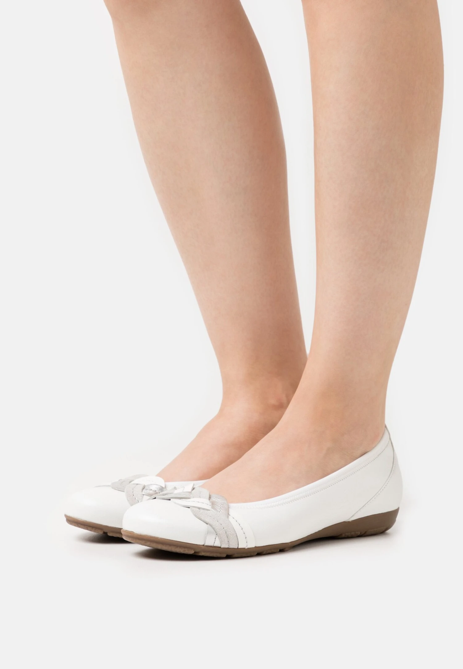 Gabor Bailarinas - Weiß/Silber 3 Gabor Bailarinas - Weiß/Silber